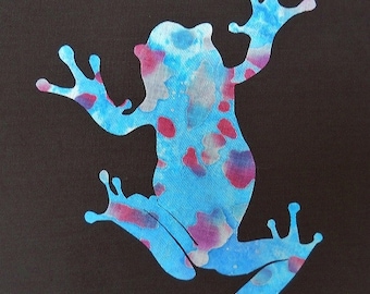 Easy Cute Frog Quilt Applique Pattern Design