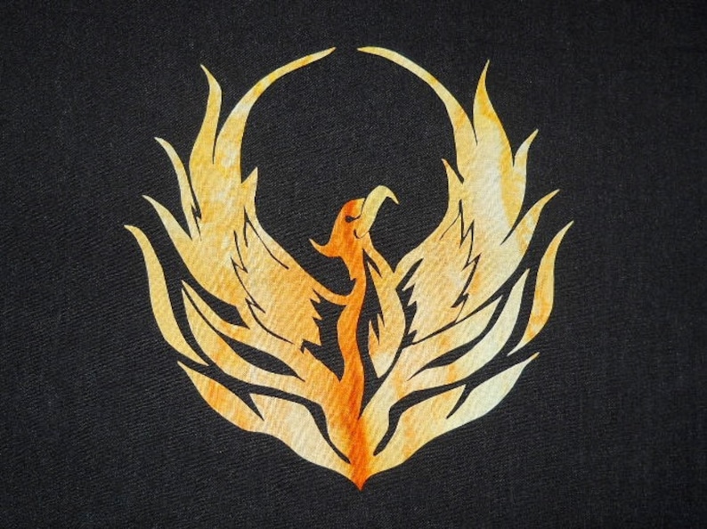 Phoenix Rising Pattern Phoenix Rising 2 Quilt Applique Pattern Design - Etsy