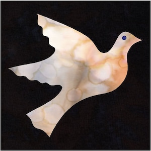 Dove Quilt Applique Pattern Design