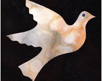 Dove Quilt Applique Pattern Design