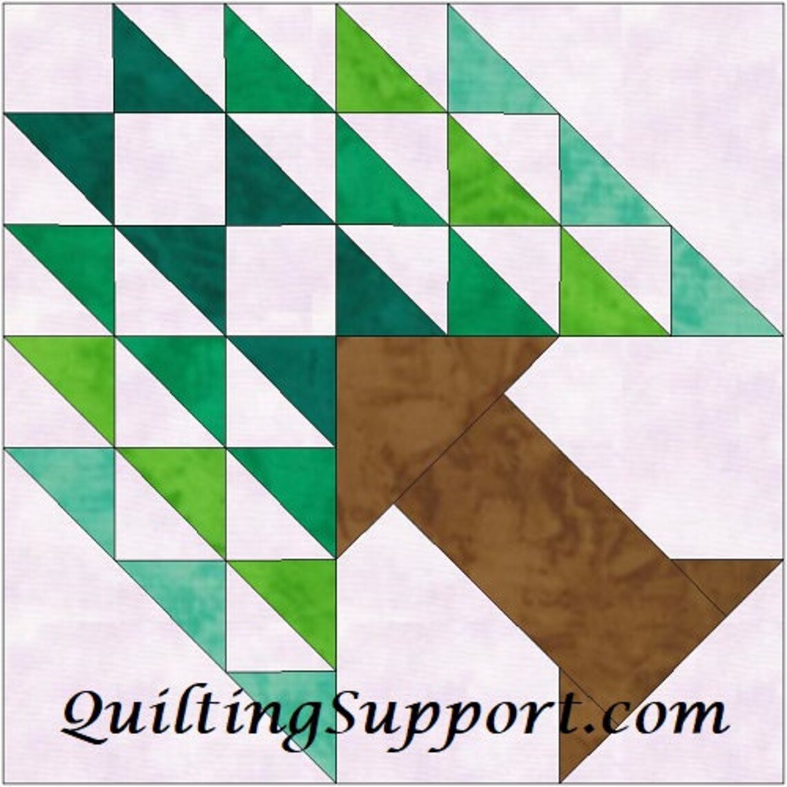 Tree Of Paradise Quilt Block