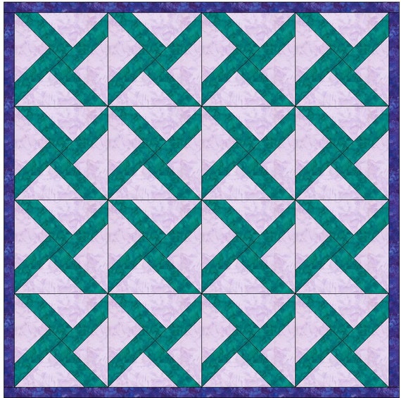  Covered By Grace Beginner Sewing Notions for Quilting -  Includes Tools, Fabric, Pattern, Instructions for 4 Complete Quilt Blocks,  No Sewing Machine Needed