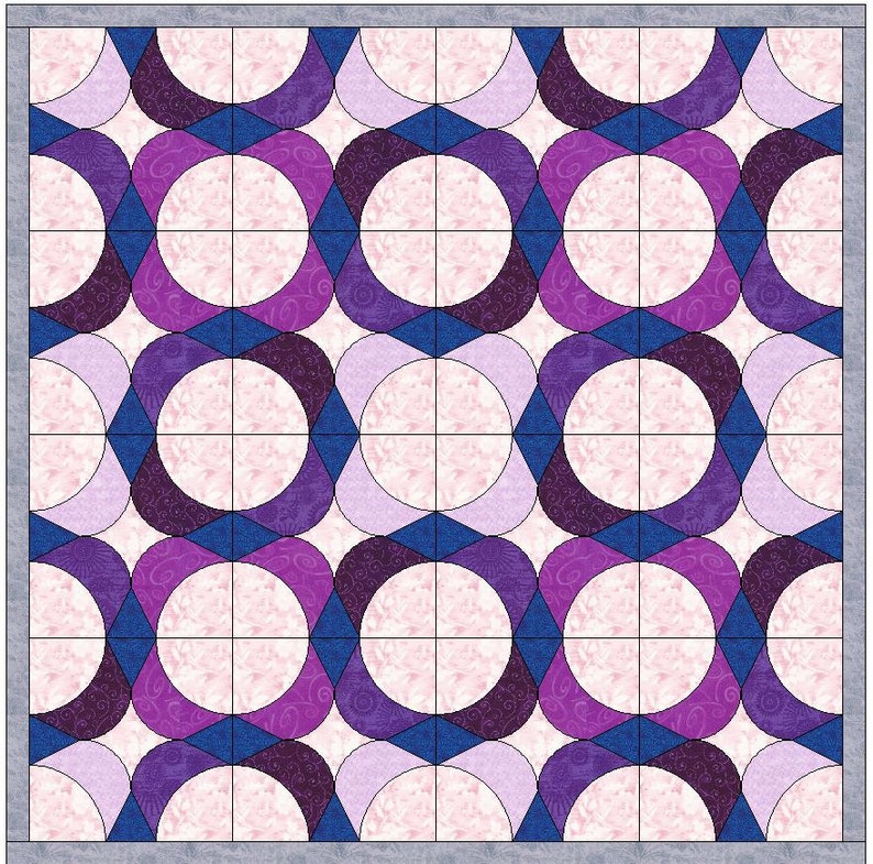Circle Quilt Template Circle Quilt Template