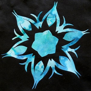Fire Flower Quilting Applique Pattern Design