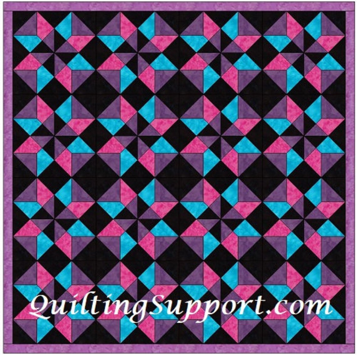10 Inch Block Pattern Vacation Needed Quilt Paper Piece Foundation 10 Inch Block Pattern PDF ...