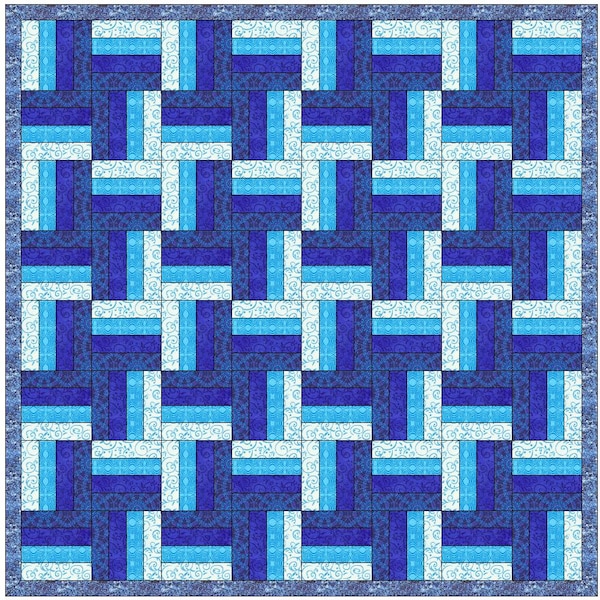 Rail Fence Quilt Pattern - Etsy