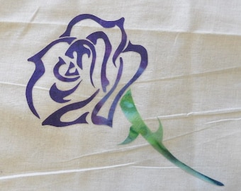 Tribal Rose 3 Quilt Applique Pattern Design