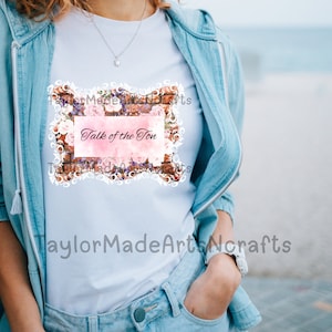 Talk of The Ton/ Floral/Bridgerton inspired PNG image for download