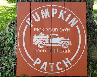 Pumpkin Patch Sign