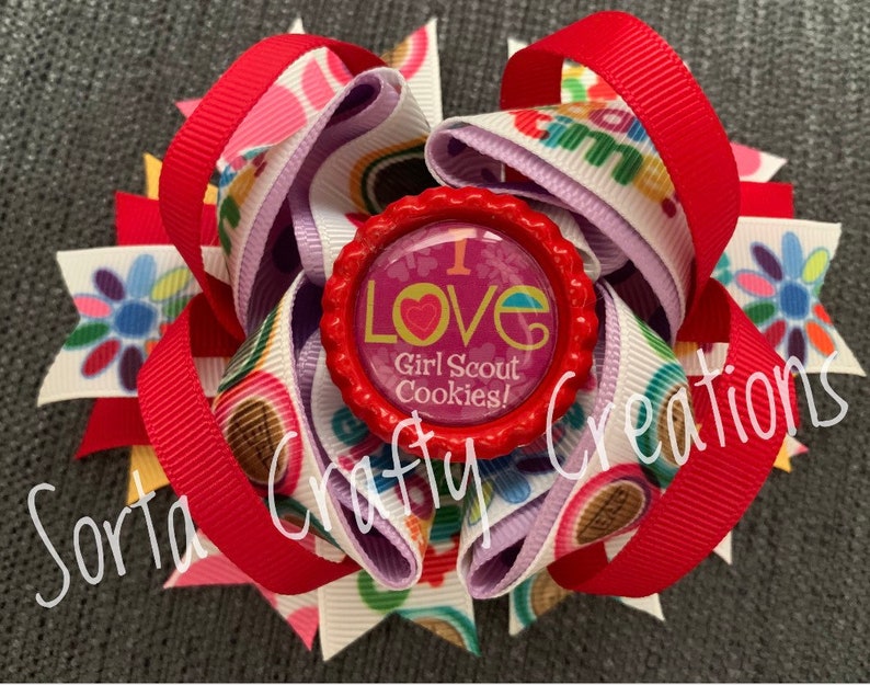 Girl Scout Cookie Bows. IMMEDIATE SHIPPING Etsy