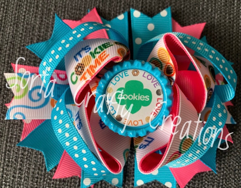 Girl Scout Cookie Bows. IMMEDIATE SHIPPING Etsy