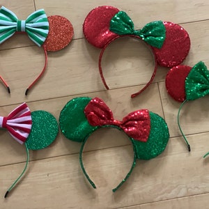 FAST SHIPPING! Christmas Mickey Ears