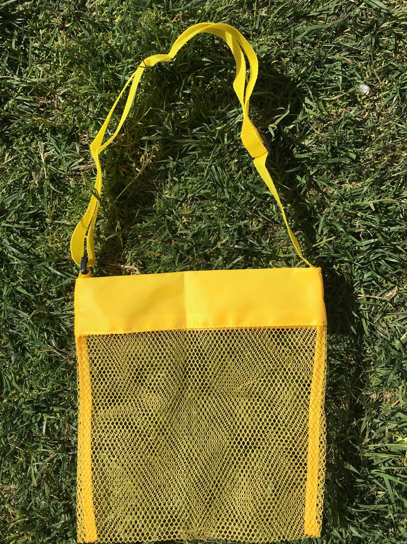 Personalized Seashell Mesh Bag. FAST Shipping | Etsy