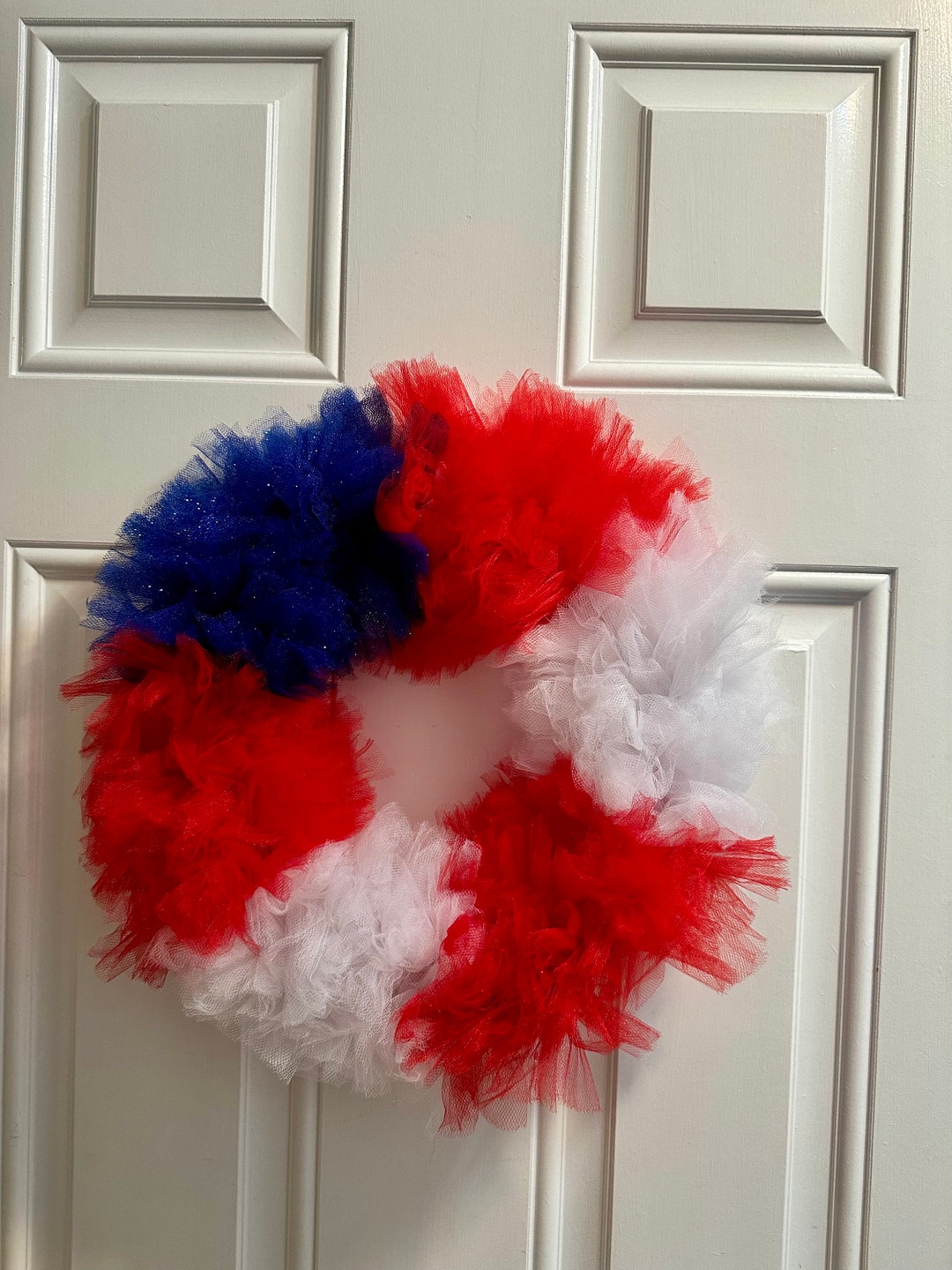 Expo International USA Flag Sequin Appliques With Pin - Pack Of 2, Red White Blue Patriotic Patches