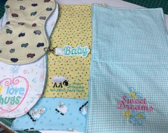 Baby Burp Cloth Gift Pack