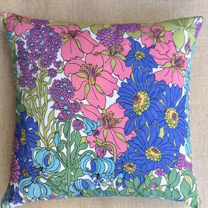 Sanderson "Florabelle" Floral Vintage Fabric Cushion