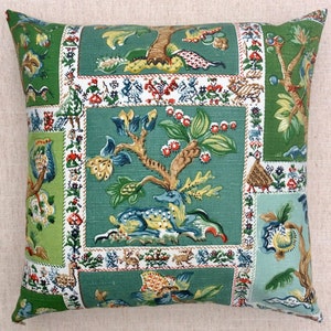 Sanderson Vintage Linen Fabric Cushion