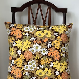 Pat Albeck Vintage Fabric Cushion &quot;Anabel&quot; For Sanderson