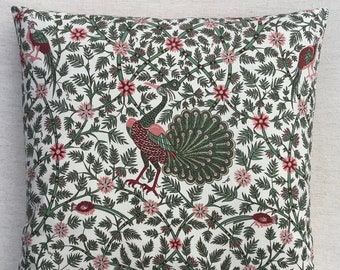 Liberty Of London "Kujaku" Vintage Fabric Cushion