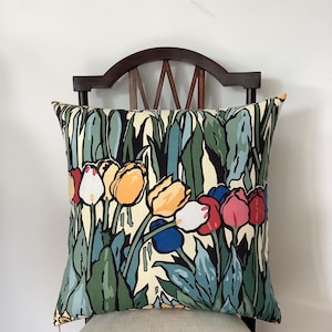 Sanderson &quot;Vanity Fair&quot; Vintage Fabric Cushion