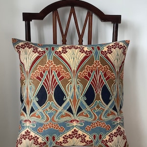 Vintage Liberty Of London Fabric Cushion "Ianthe"