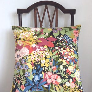 Sanderson &quot;Tricia&quot; Vintage Fabric Cushion