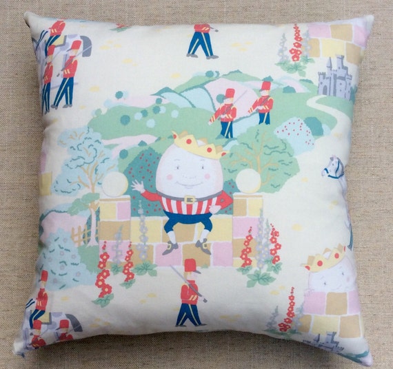 Nursery Humpty Dumpty Cushion Covers Pillow Cases Home Decor or Inner
