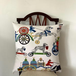 1950s Novelty Children’s Fabric Cushion