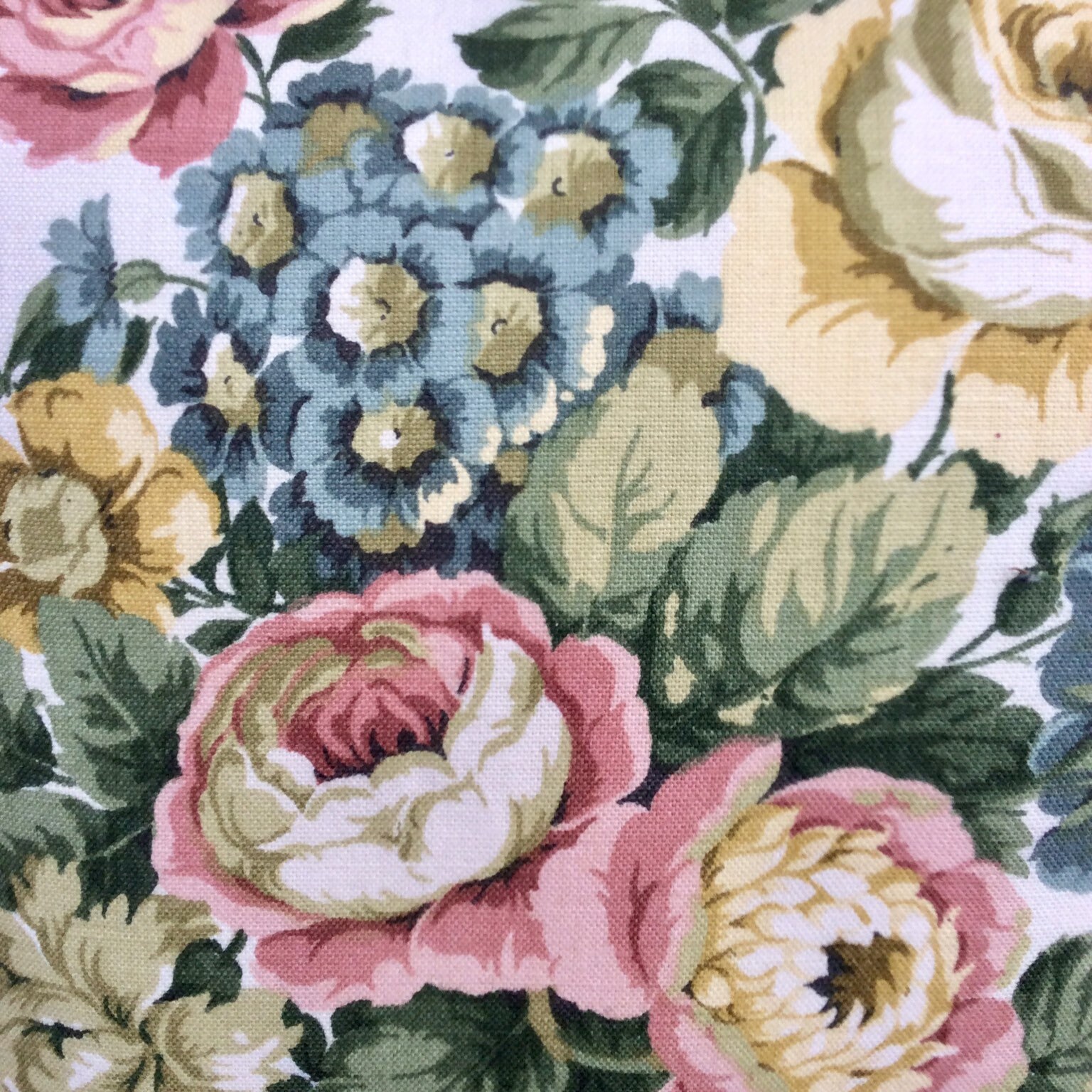 Sanderson malwood Vintage Linen Fabric Cushion Etsy