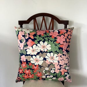 Sanderson &quot;Lynn&quot; Vintage Fabric Cushion
