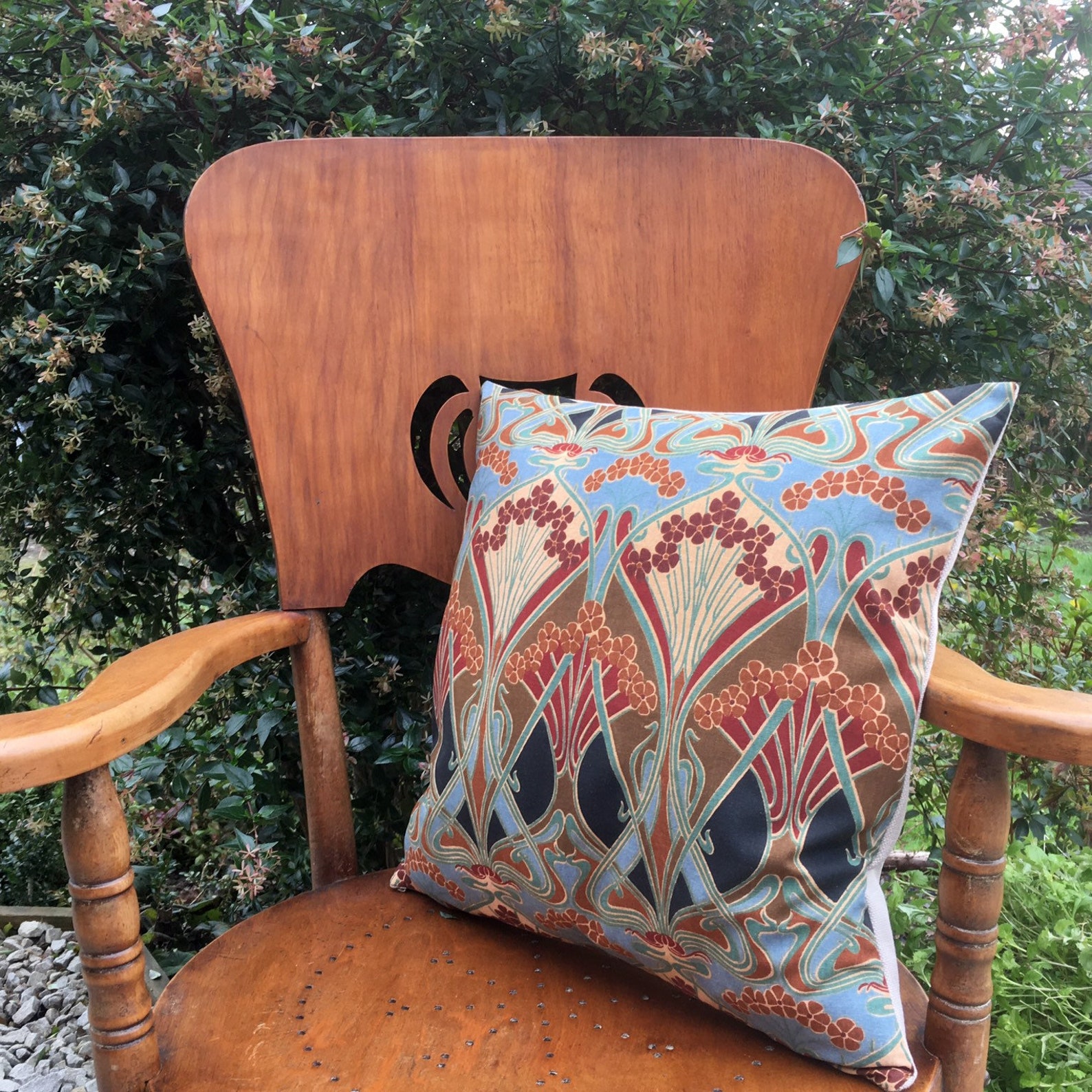 Vintage Liberty of London Fabric Cushion ianthe - Etsy