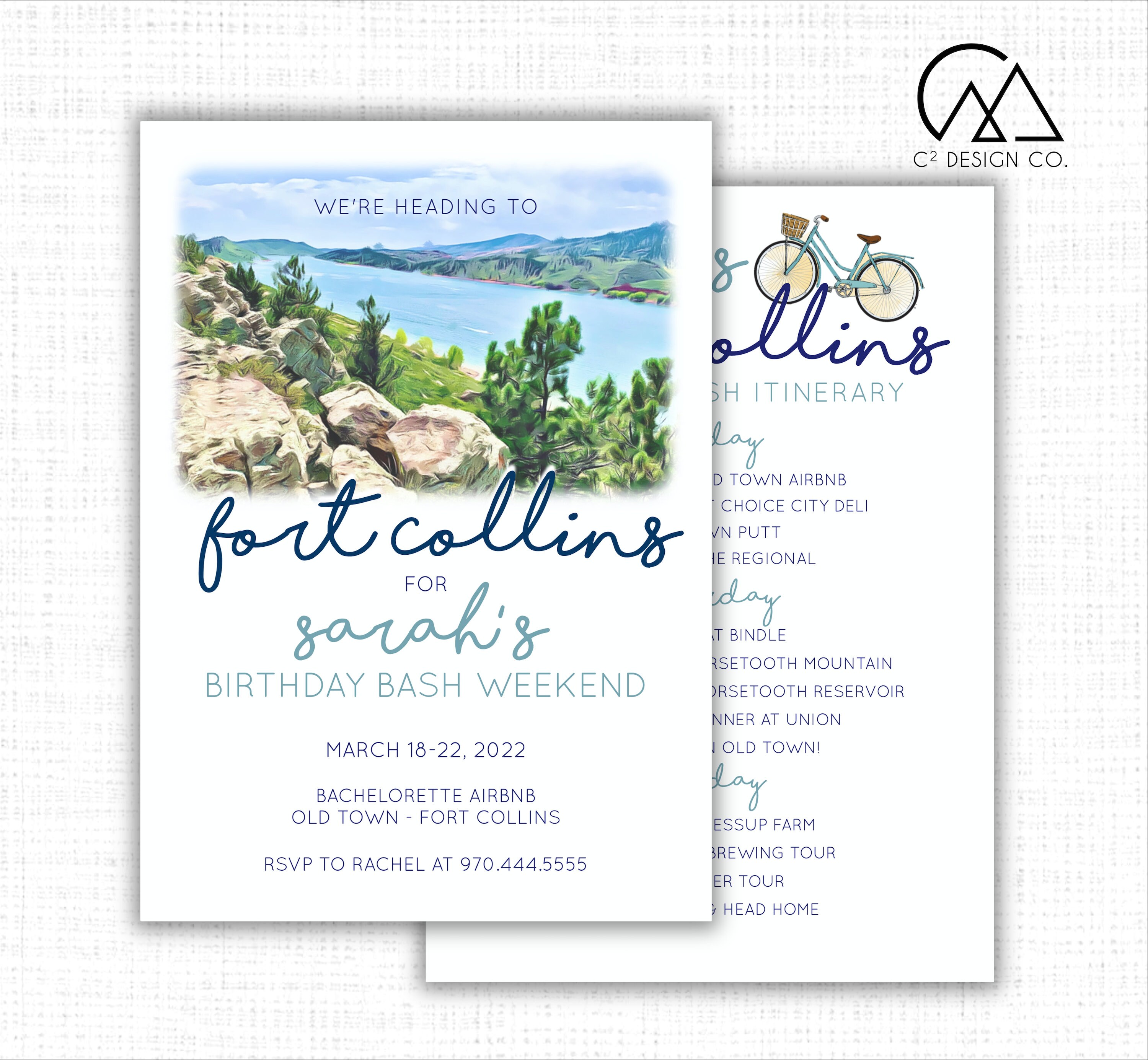 Fort Collins Birthday/bachelorette Party Invitation - Etsy Israel
