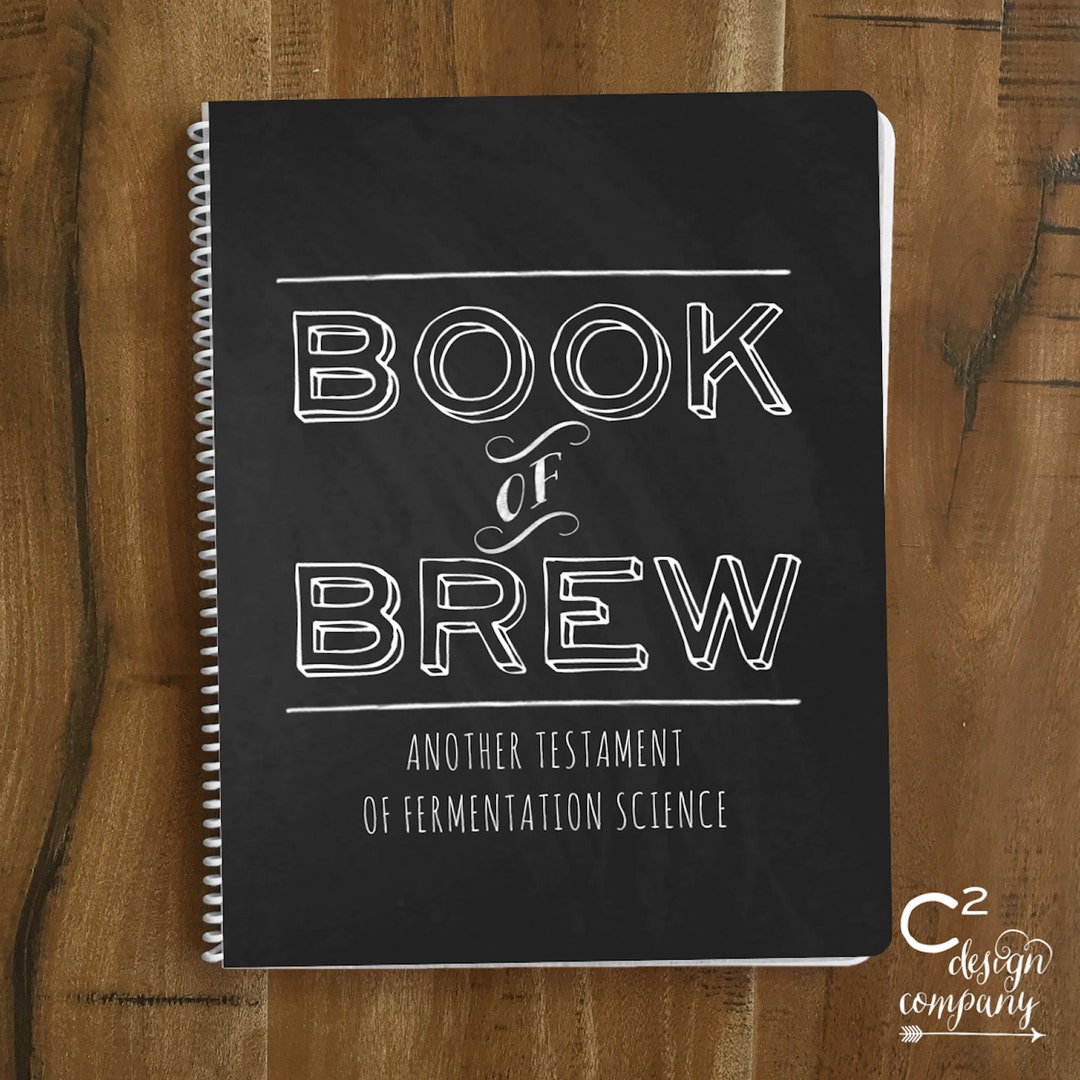 Book of Brew Spiral Notebook - Etsy