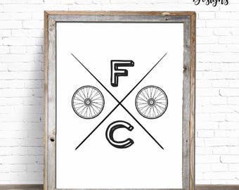 FOCO | Fort Collins Digital Art Print