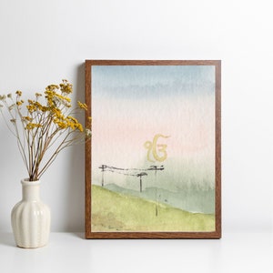 Ek Onkar Sikh Art, Sikh Wall Art, Punjabi Wall Art, Punjabi Art, Digital Art | digital download | printable home decor Watercolor