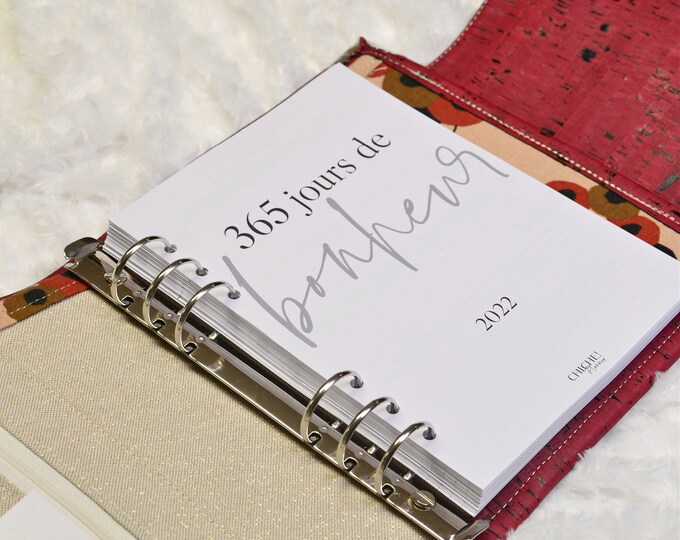 Refill 2022 A5 Minimalist Agenda in French Annual Refill Etsy