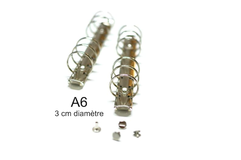 Personal A6 rings binder 3 cm inner diameter rings mechanism Etsy