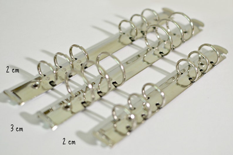 6 Ring Binder Rings Mechanism to Build a Planner A5 Format Etsy