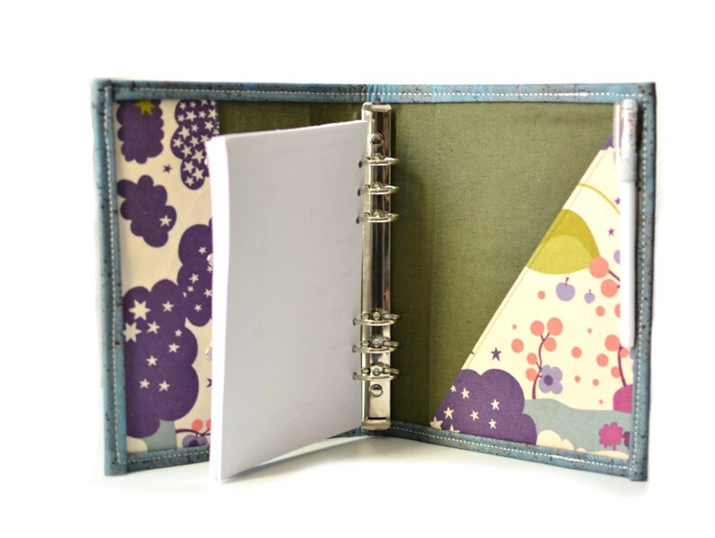 Recharge Papier A5 Motif Planificateur - 90 Feuilles Pour Agenda 6 Anneaux