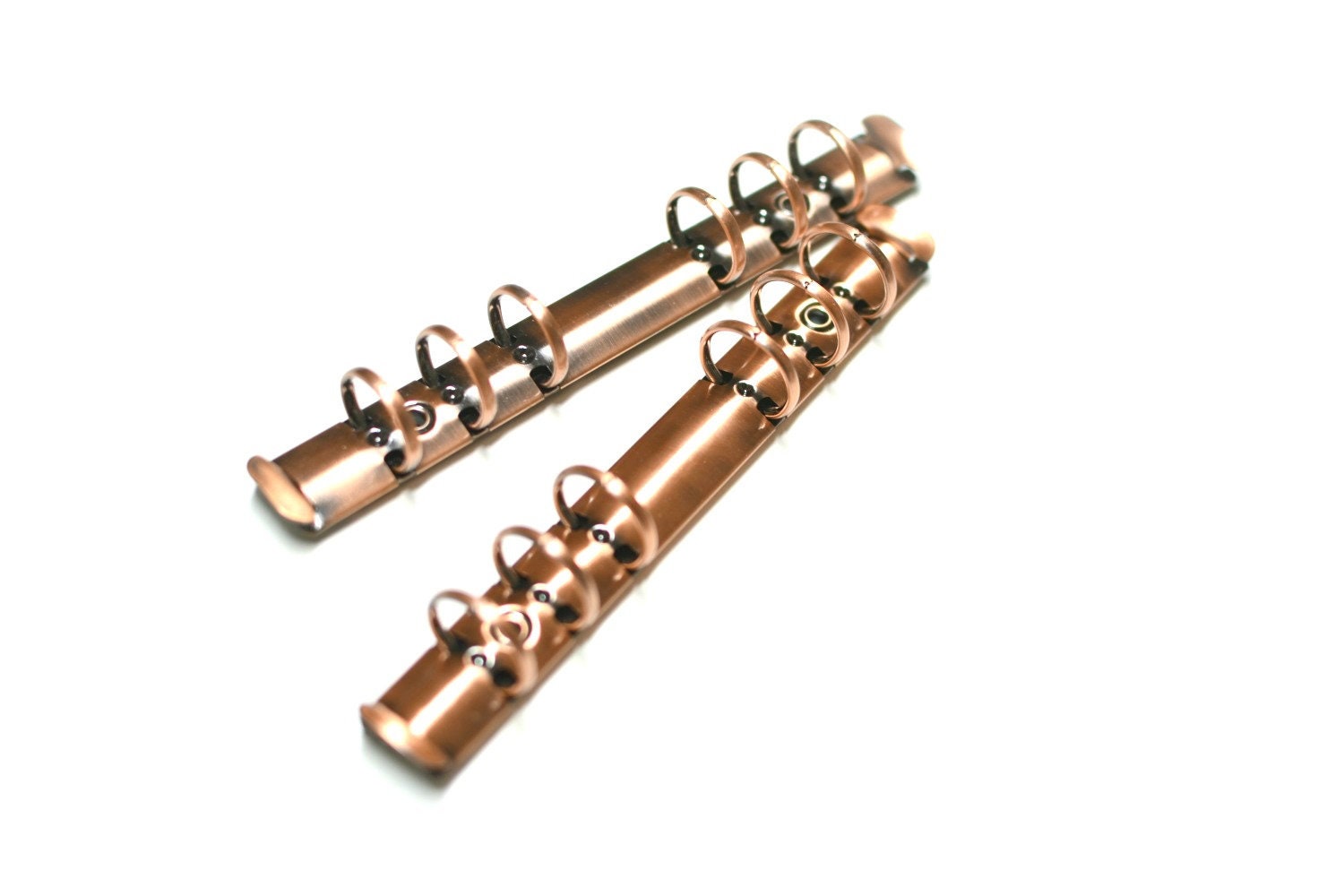 Mécanisme Anneaux A6, Fabrication Planner 6 2 cm Bronze, Mécanisme Classeur Métallique, Fourniture D