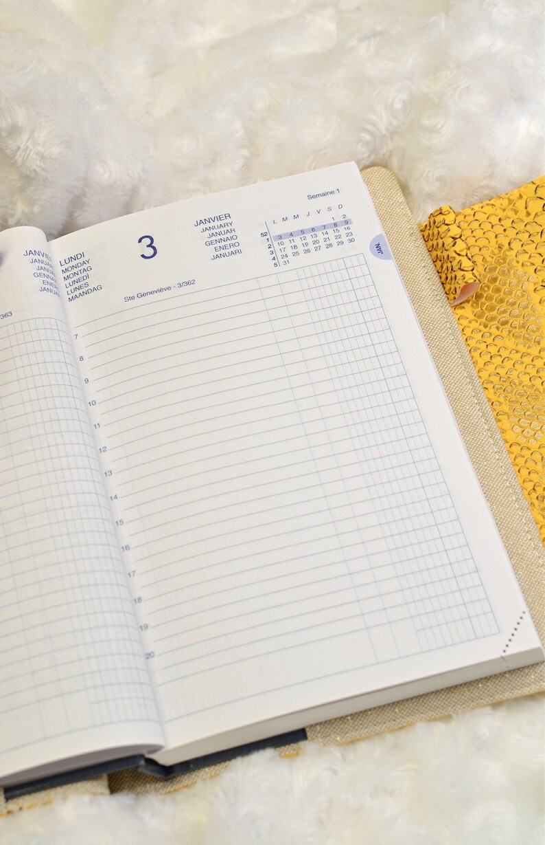 Academic Agenda 2022 2023 Personalized 1 Day / Page Etsy Singapore