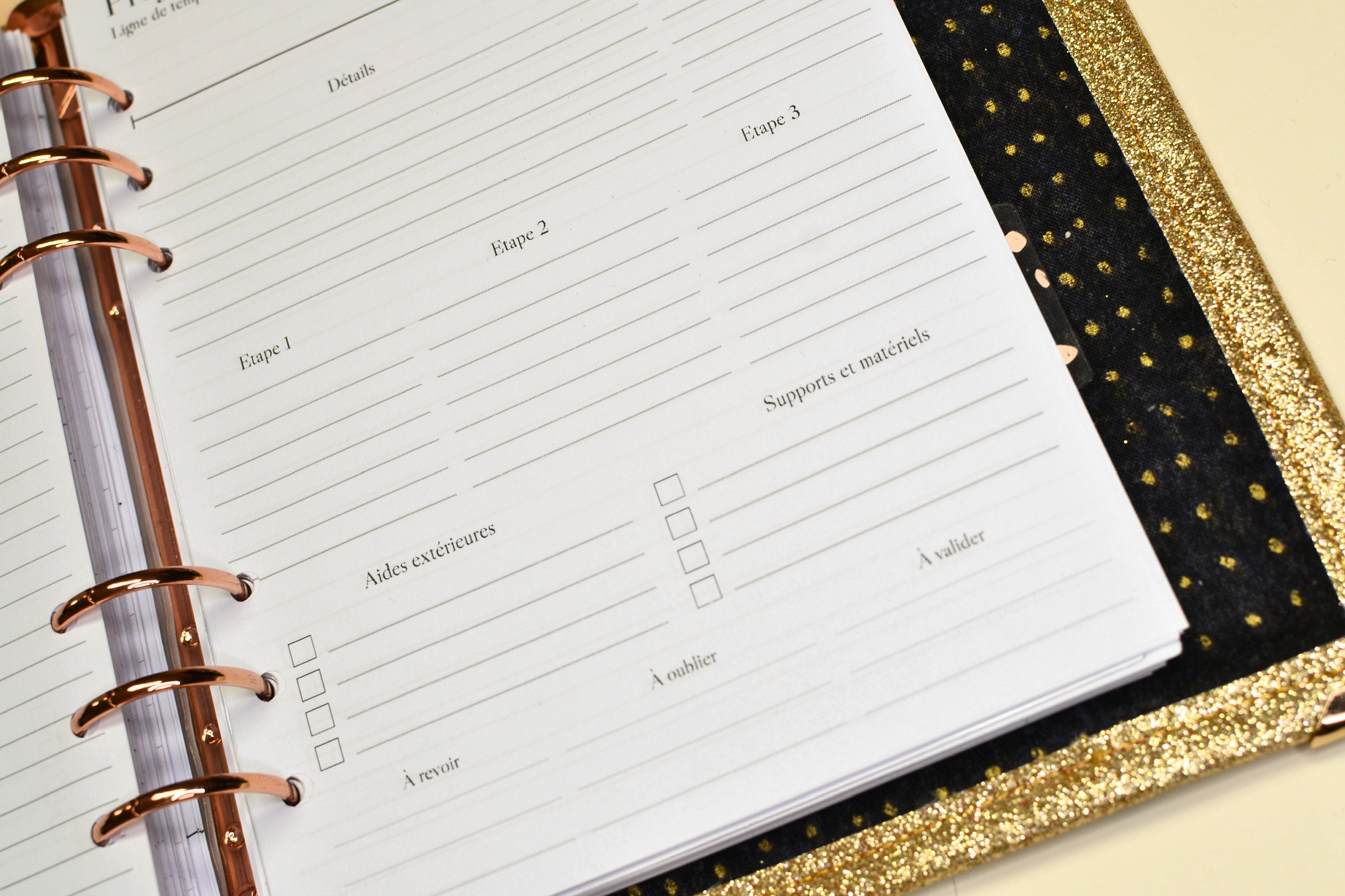 Pack De 180 Feuilles Lignées A5 - Recharge Papier 6 Trous Pour Carnets Et Agendas | Papier Haute Qualité