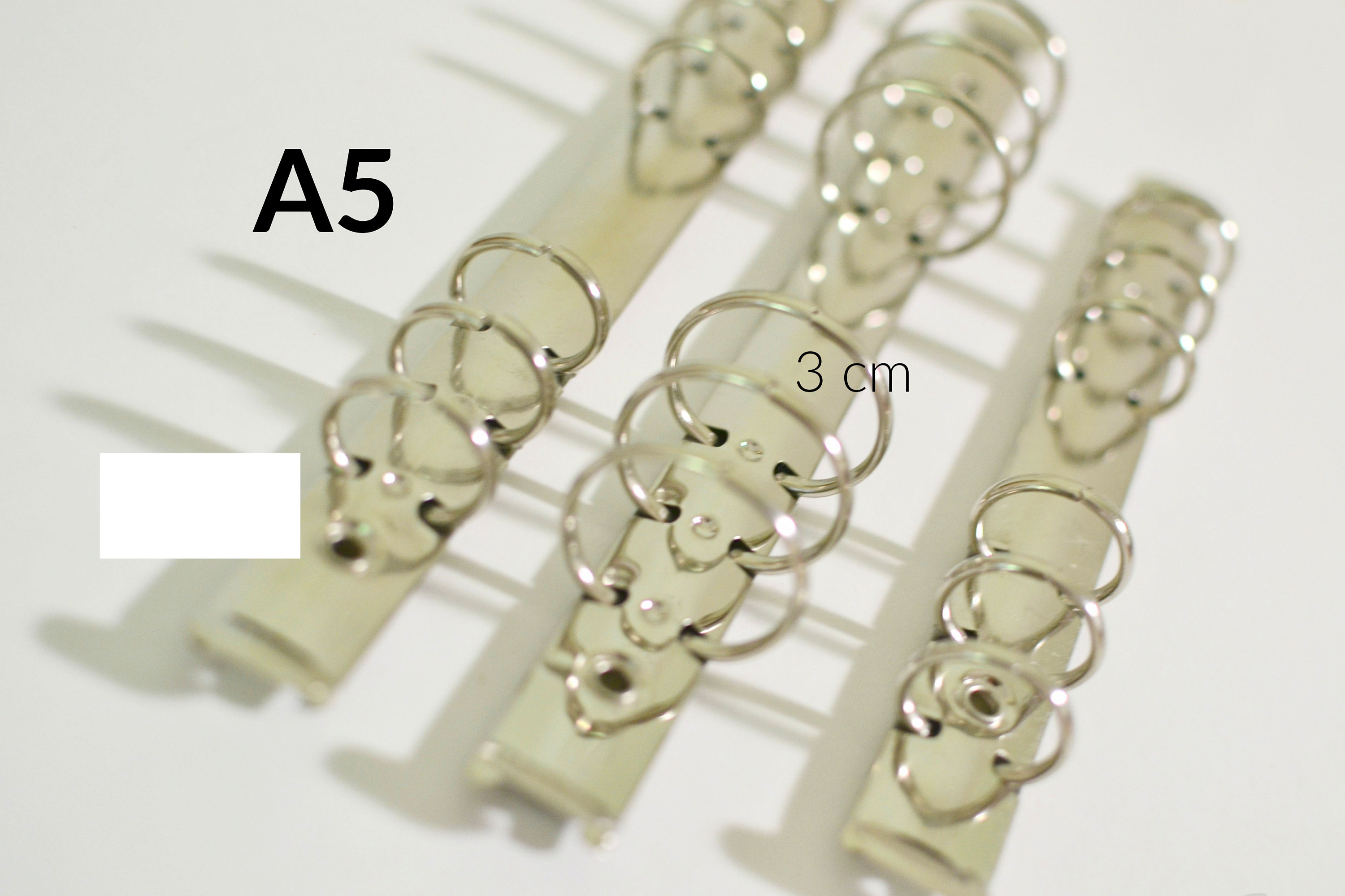 6 ring binder rings mechanism to build a planner A5 format Etsy