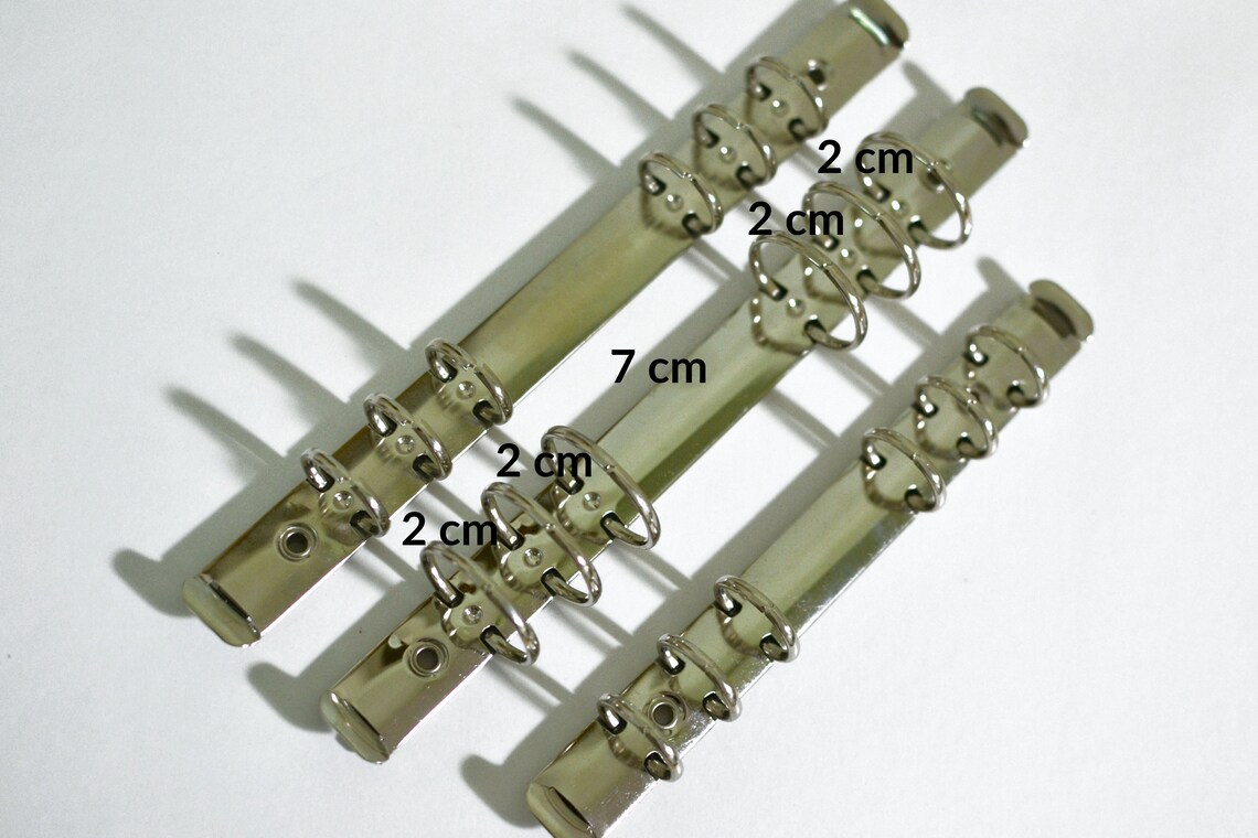 6 ring binder rings mechanism to build a planner A5 format Etsy