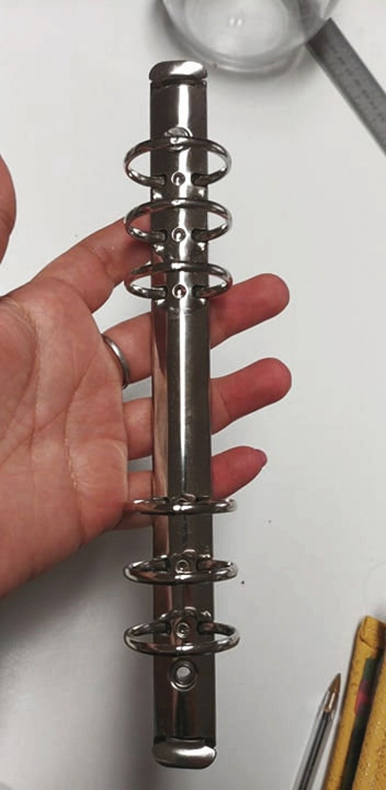6 Ring Binder Rings Mechanism to Build a Planner A5 Format Etsy