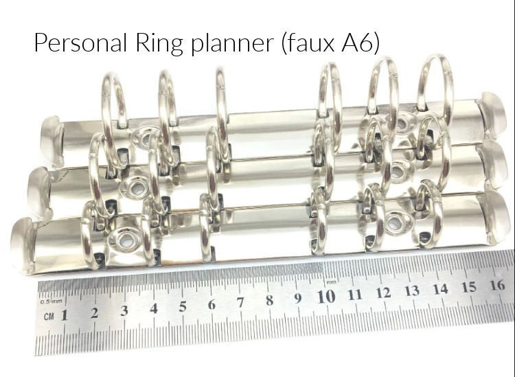 Luxurious 6 ring Planner Cover| A5 planner – bymaraplanners