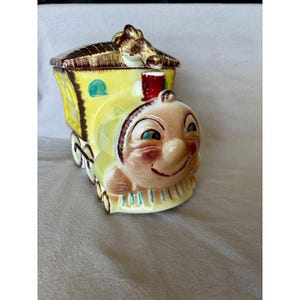 Train Cookie Jar - Etsy