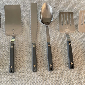 Vintage 1950s Flint Stainless Vanadium USA Kitchen Utensil - Your CHOICE - Frosting Knife, Masher - ONLY 2 left