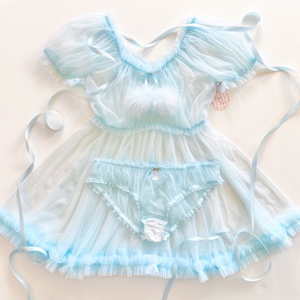 babydoll sheer dress