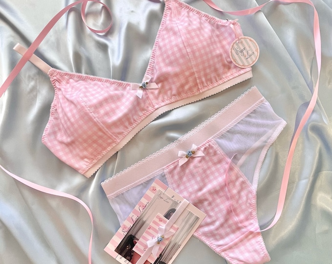 Milo Gingham Dungaree Set